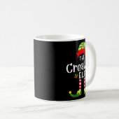 Mug Creative Christmas Elf Matching Pajama X-mas Party (Devant droit)