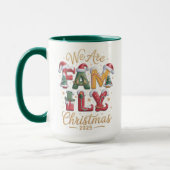 Mug Creative & Fun Family Christmas (Gauche)