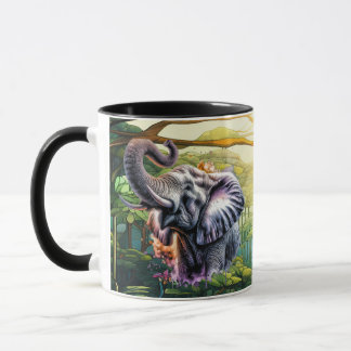 Mug créative Lucky Elephant