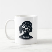 Mug Creative Mind Silhouette | Personalized Artistic (Gauche)
