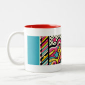 Mug créative Pop Art amusant (Gauche)