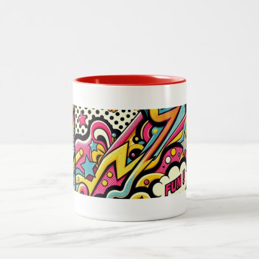 Mug créative Pop Art amusant (Centre)