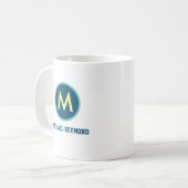 Mug Créativité avec votre propre nom (Devant gauche)