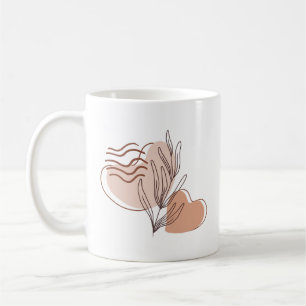 Mug Créativité Calme Esthétique Abstraite Bohème Minim