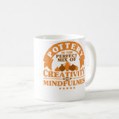 Mug Créativité et Pleine Conscience des Potiers Poteri (Devant droit)