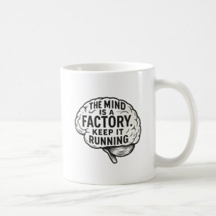 Mug Créativité Focus Typographie Noir Créatifs