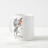 Mug Créature au Clair de Lune Caelum Tickwing (Devant gauche)