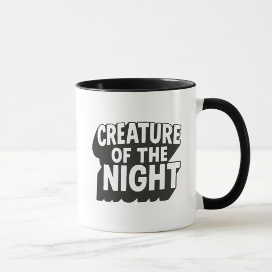 Mug Créature de la nuit (Droite)