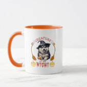 Mug Créature De La Nuit Sibérienne Husky (Gauche)