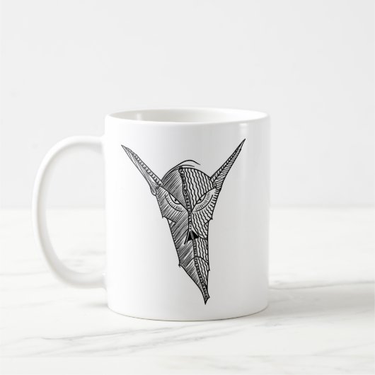 Mug Créature extraterrestre maléfique – Illustration à (Gauche)