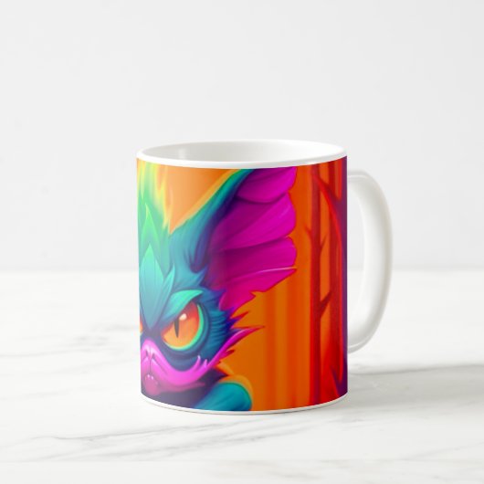 Mug Créature folle (Devant droit)