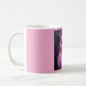 Mug Créature hybride Murloc/Chouette rose (Gauche)