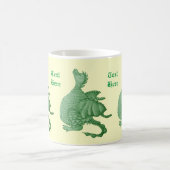 Mug créature imaginaire mythique dragon vert mignon (Centre)