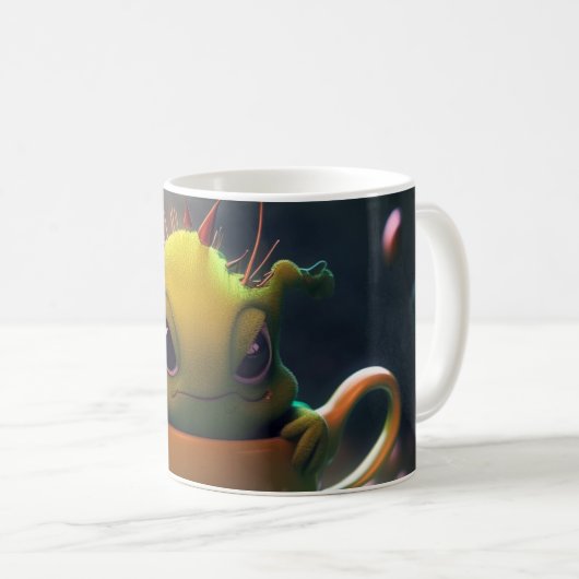 Mug Créature mignonne (Devant droit)