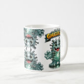 Mug Créature mignonne appelée "Giggle Gear" (Devant droit)