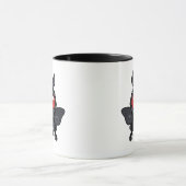 Mug Créature mignonne et effrayante de Mothman (Centre)