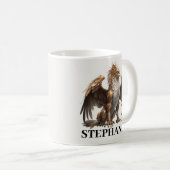 Mug Créature personnalisée Griffin Griffin imaginaire (Devant droit)