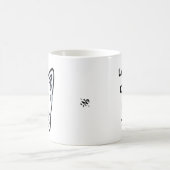 Mug Créature vampire aux yeux rouges et oreilles point (Centre)