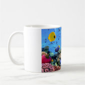 Mug Créatures colorées de récif coralien (Gauche)