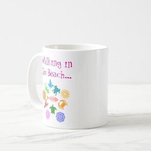Mug Créatures de la Plage (Devant gauche)