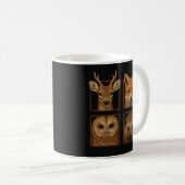 Mug Créatures des Bois Animaux de la Forêt Cerf Renard (Devant droit)