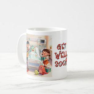 Mug Créatures fantastiques malades à l'hôpital + Visi