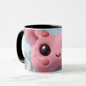 Mug Créatures Fantastiques Pastel Kawaii (Devant gauche)
