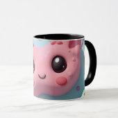 Mug Créatures Fantastiques Pastel Kawaii (Devant droit)