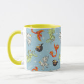 Mug Créatures Magiques Motif Vintage (Gauche)