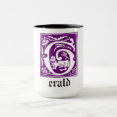 Mug Créatures mythiques du XVIe siècle Capital décorat (Centre)