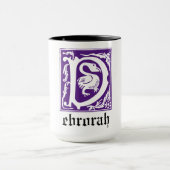 Mug Créatures mythiques du XVIe siècle Capitale décora (Centre)