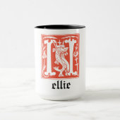 Mug Créatures mythiques du XVIe siècle Capitale décora (Centre)