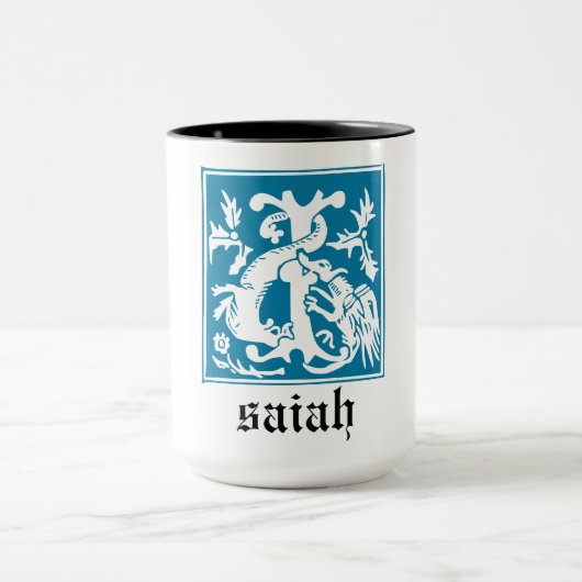 Mug Créatures mythiques du XVIe siècle Capitale décora (Centre)