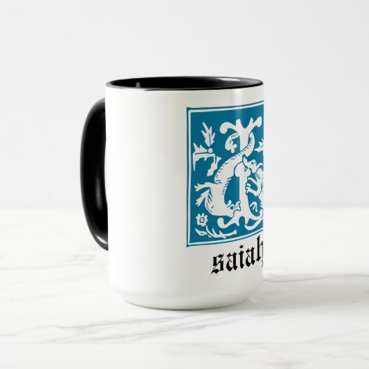Mug Créatures mythiques du XVIe siècle Capitale décora (Devant gauche)
