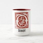 Mug Créatures mythiques du XVIe siècle Capitale décora (Centre)