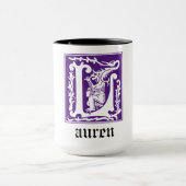 Mug Créatures mythiques du XVIe siècle Capitale décora (Centre)