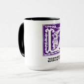 Mug Créatures mythiques du XVIe siècle Capitale décora (Devant gauche)
