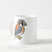 Mug Crécerelle américaine mignonne (Devant gauche)