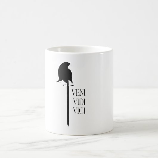 Mug Credo du conquérant : Veni Vidi Vici (Centre)