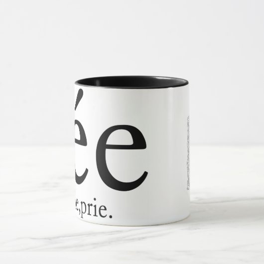 Mug crée aime prie  (Centre)