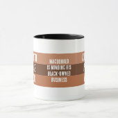 Mug CRÉÉ POUR PRODUIRE WEALTH Melanin Business (Centre)