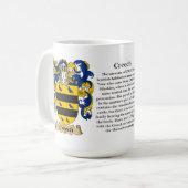 Mug Creech, l'origine, la signification et la crête (Devant gauche)