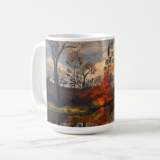 Mug Creek Side in Autumn, Original de Gary Poling (Devant gauche)
