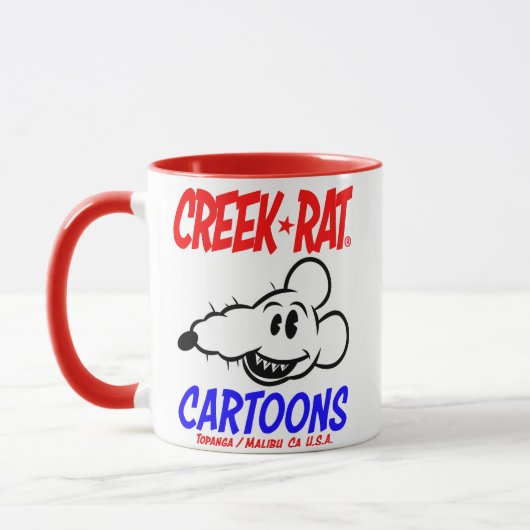 Mug Creekrat Cartoon Studios - Creek Rat (Gauche)