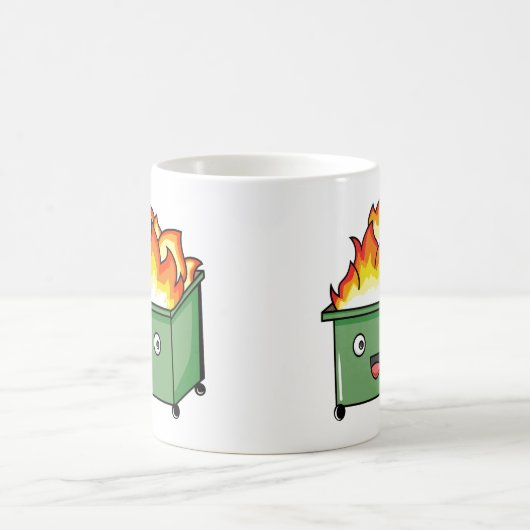 Mug Creekrat Cartoon Studios Dumpster Fire (Centre)