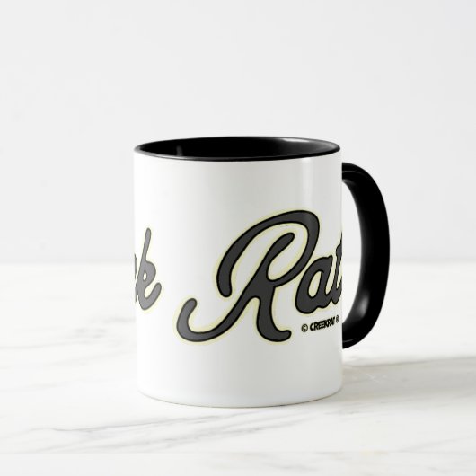 Mug Creekrat Cartoon Studios Logo Art (Devant droit)