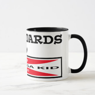 Mug Creekrat Cartoon Studios - Topanga Kid Surfboards