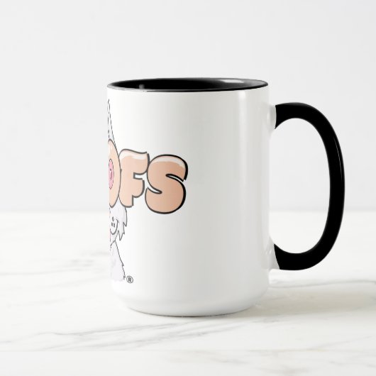 Mug Creekrat Cartoon Studios - Woofs Bar & Grill Art (Droite)