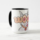 Mug Creekrat Cartoon Studios - Woofs Bar & Grill Art (Devant gauche)