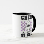 Mug Creep It Real Cute Fantôme Blanc Halloween (Devant droit)